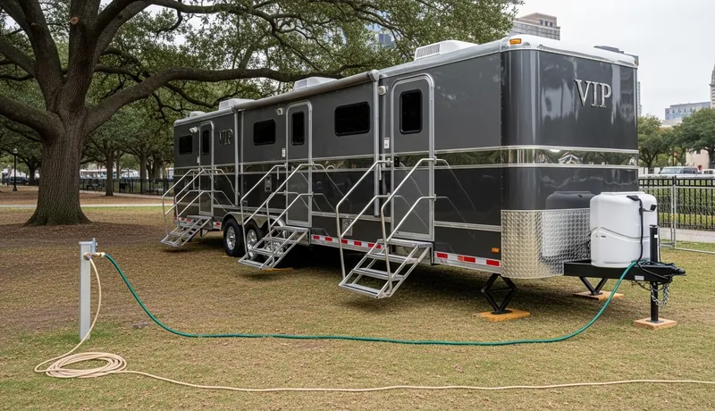 Vip Restroom Trailers services in Augusta.