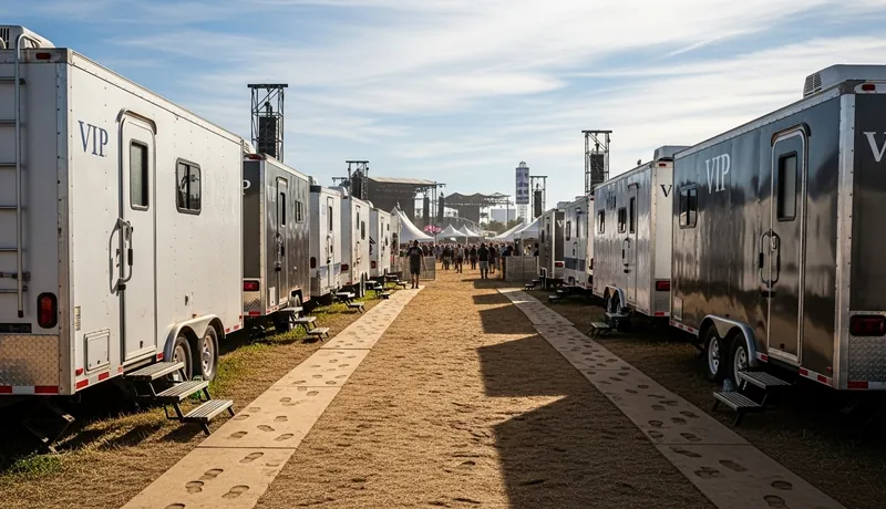 Vip Restroom Trailers services in Aurora.