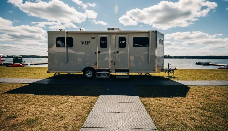 Vip Restroom Trailers services in Buffalo.