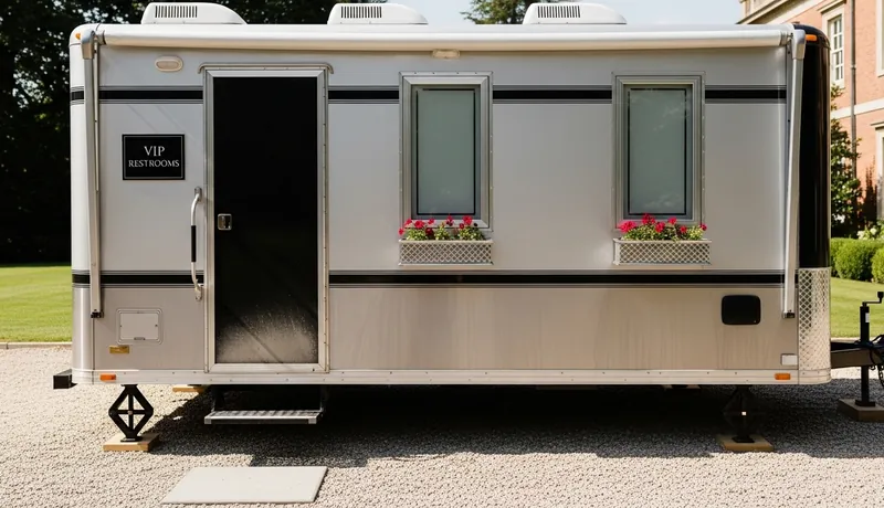 Vip Restroom Trailers services in Clarksville.