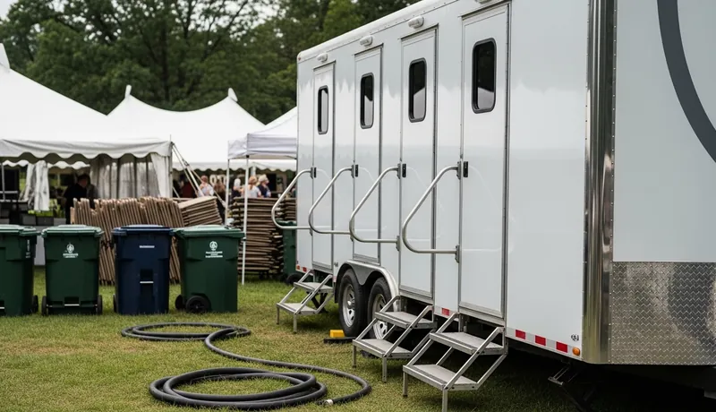 Vip Restroom Trailers services in Eagle Mountain.