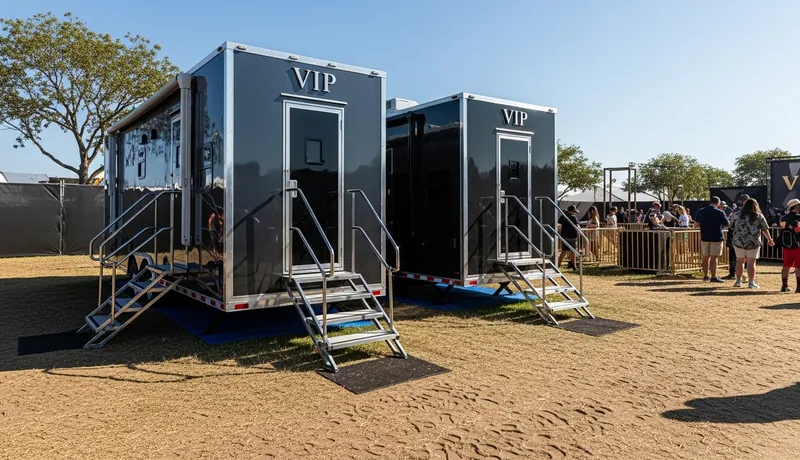 Vip Restroom Trailers services in Elgin.