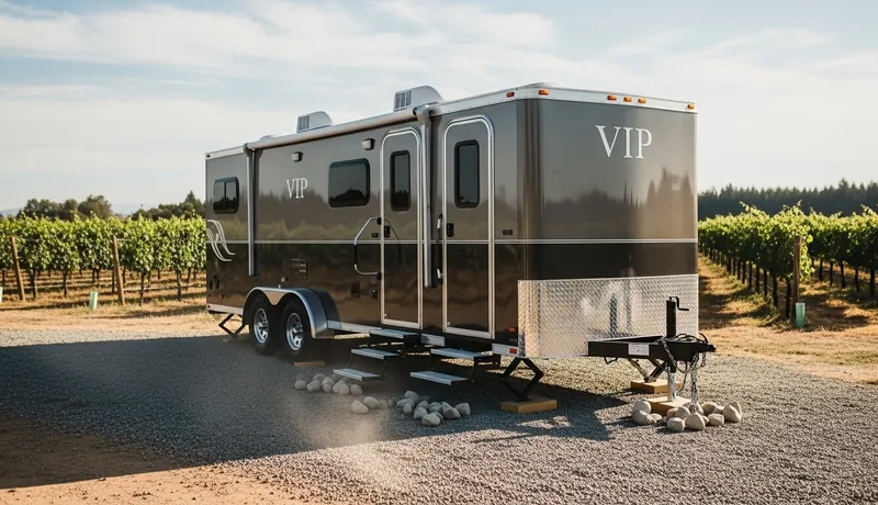 Vip Restroom Trailers services in Flower Mound.
