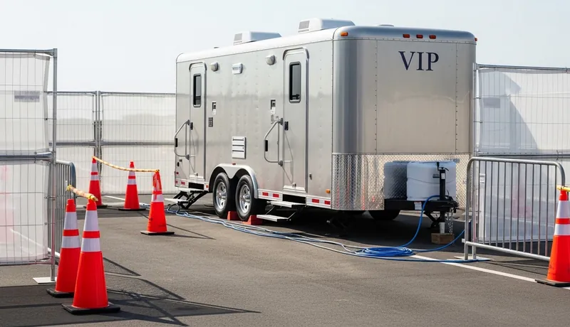 Vip Restroom Trailers services in Franklin.