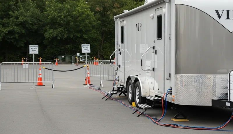 Vip Restroom Trailers services in Frederick.