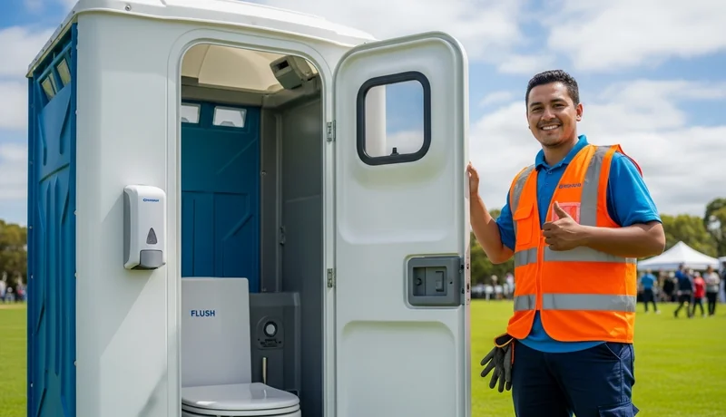 Flushable Portable Toilets services in Garland.