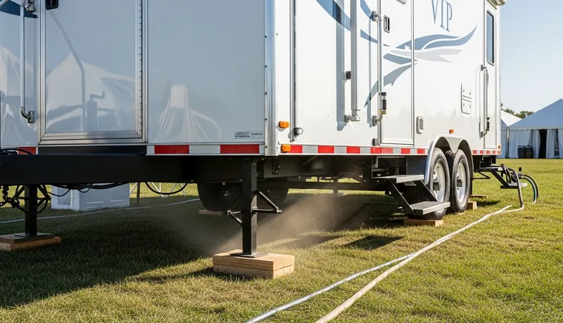 Vip Restroom Trailers services in Laredo.
