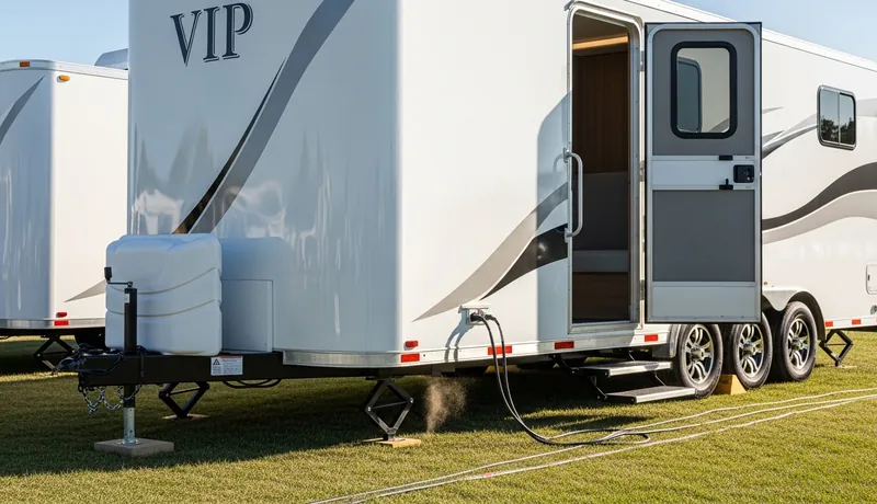 Vip Restroom Trailers services in Layton.