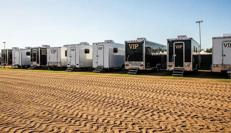 Vip Restroom Trailers services in Ludlow.