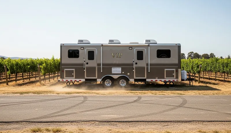 Vip Restroom Trailers services in Metairie.