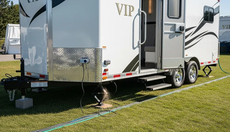 Vip Restroom Trailers services in Milton.