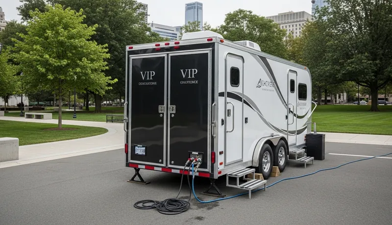 Vip Restroom Trailers services in Montpelier.