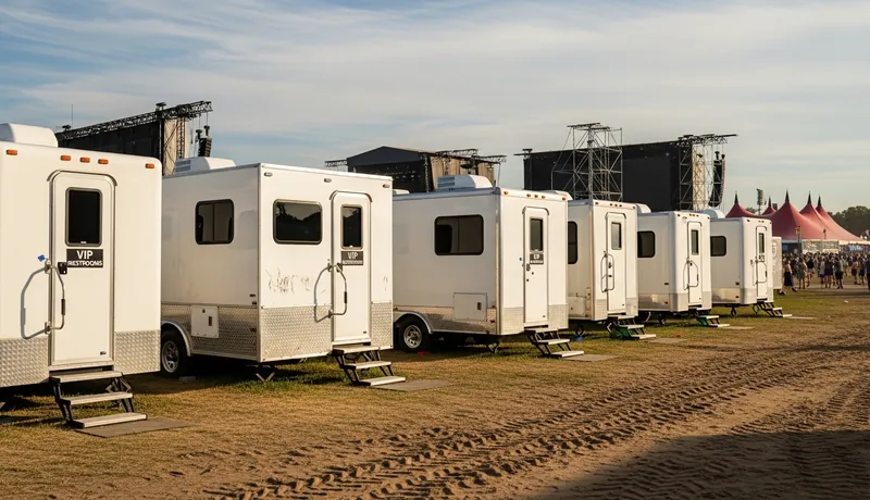Vip Restroom Trailers services in Murphey.