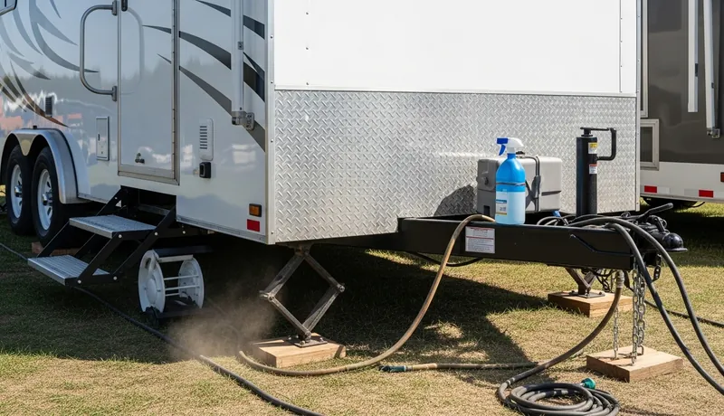 Vip Restroom Trailers services in New Haven.