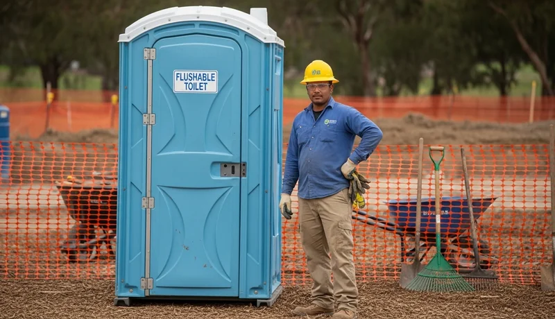Flushable Portable Toilets services in Pasadena.