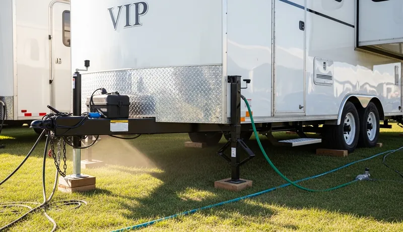 Vip Restroom Trailers services in Stowe.