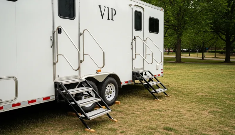 Vip Restroom Trailers services in Tyler.