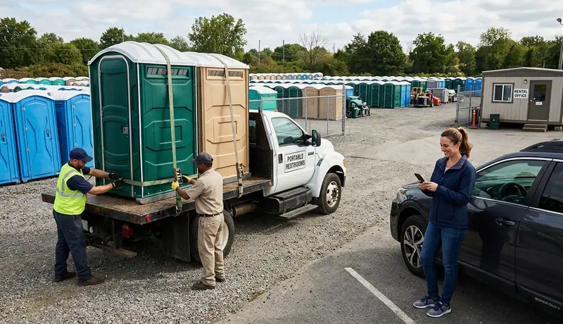 How Far in Advance Should You Book a Porta Potty Rental? in USA in USA