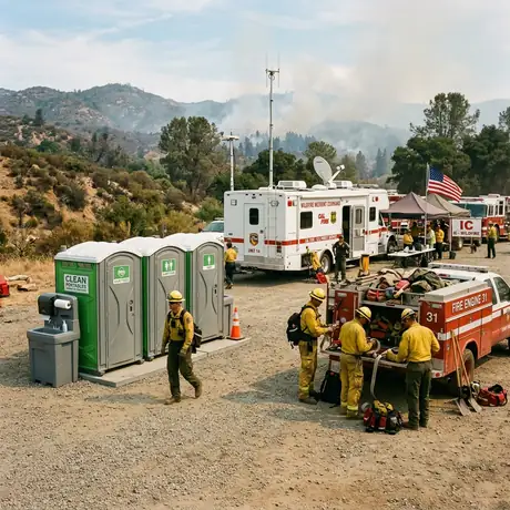 emergency portable toilet rental in usa