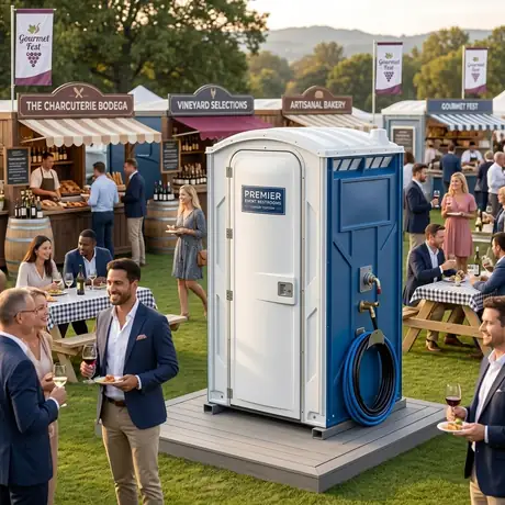 porta potty rental for festivals