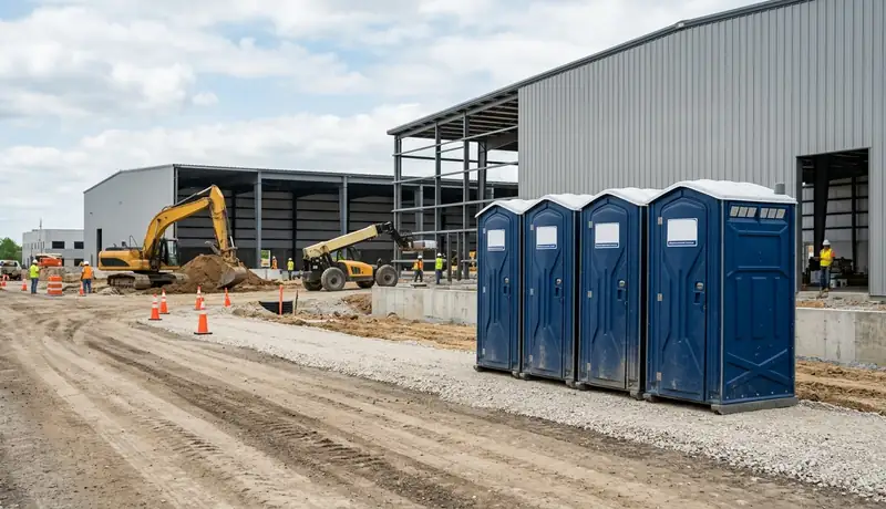 Commercial Property Long-Term Porta Potty Rental in USA in USA